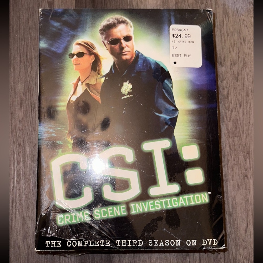 CSI: Crime Scene Investigation - The Complete Third Season (DVD, 2004, 6-Disc...